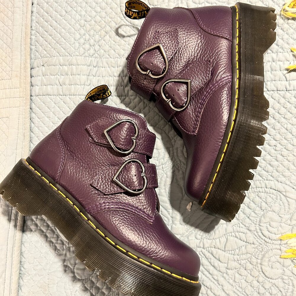 Purple platform Dr Marten